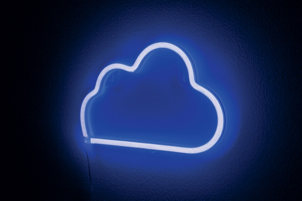 LUZ DE NOCHE LED NUBE NEON VOLTECK 47868