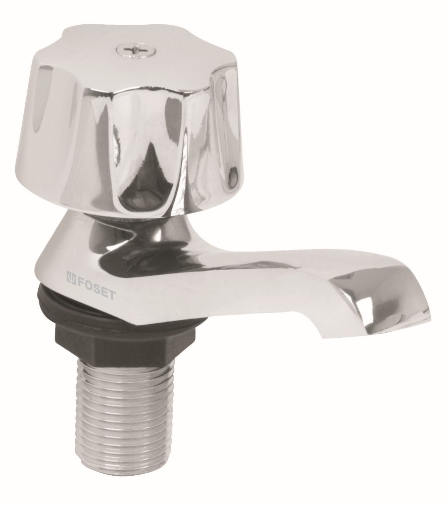 JUEGO 2 LLAVES LAVABO MANERALES HEXAGONA