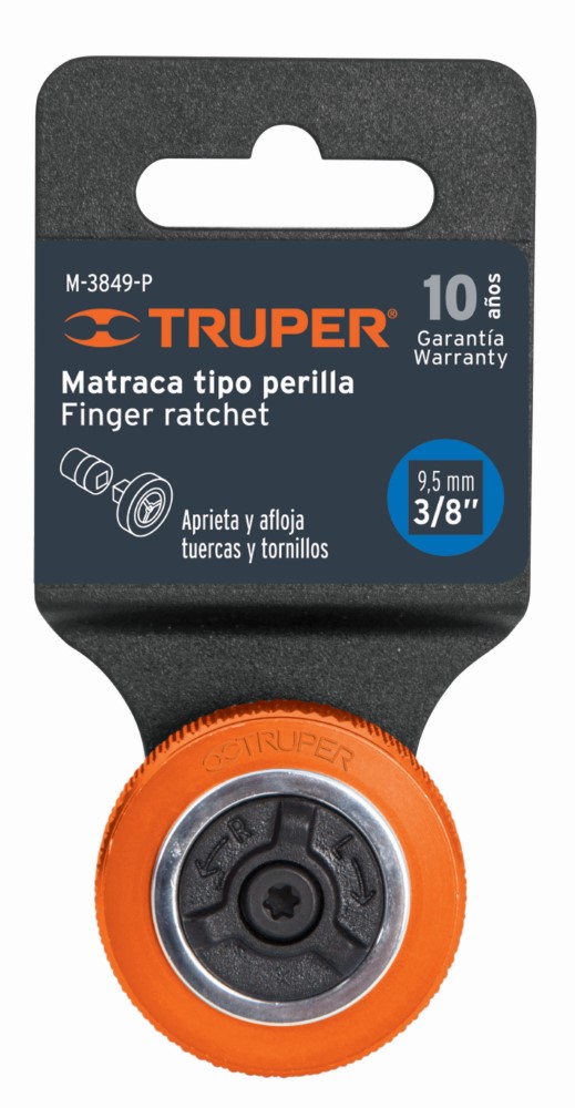 MATRACA TIPO PERILLA CUADRO 3/8