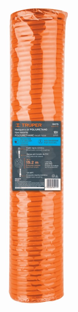 MANGUERA RESORTE COMPRESOR 1/4