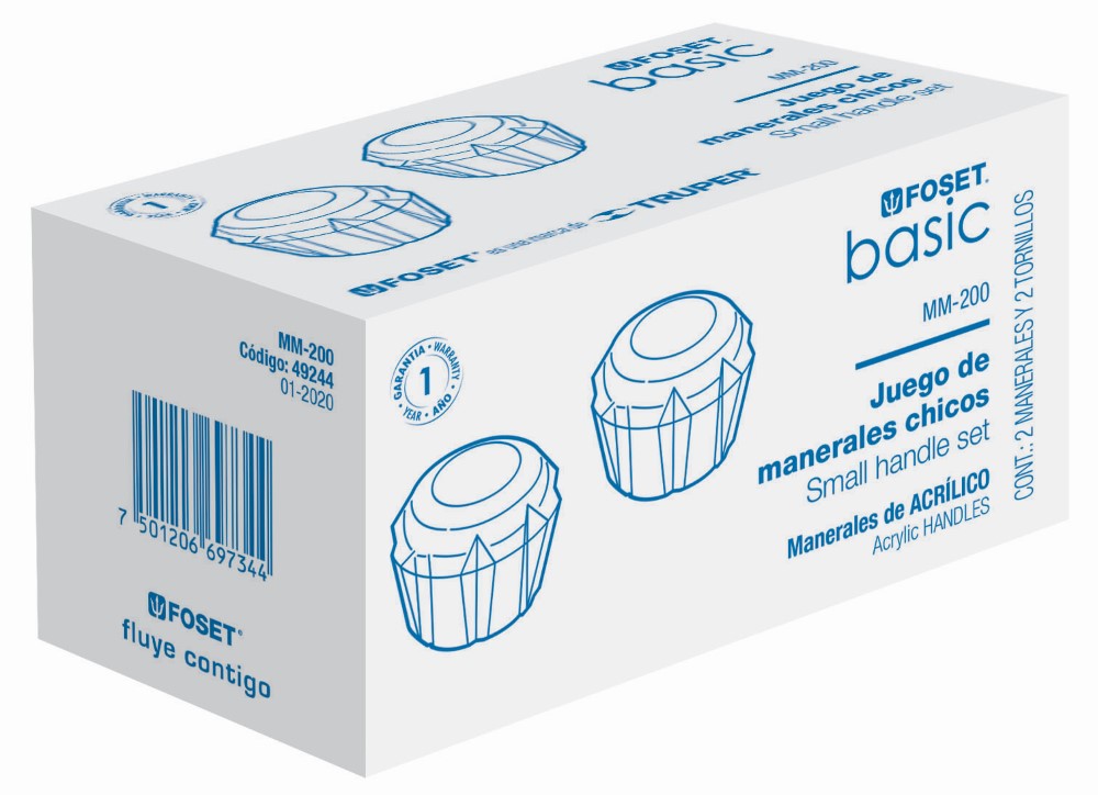 JUEGO 2 MANERALES LAVABO Y FREGADERO ACR