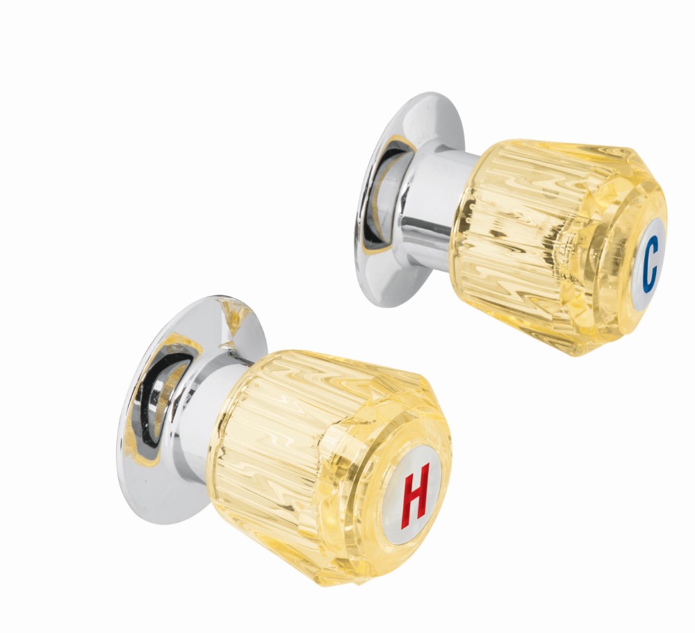 JUEGO 2 MANERALES ACRILICO REGADERA AMBA