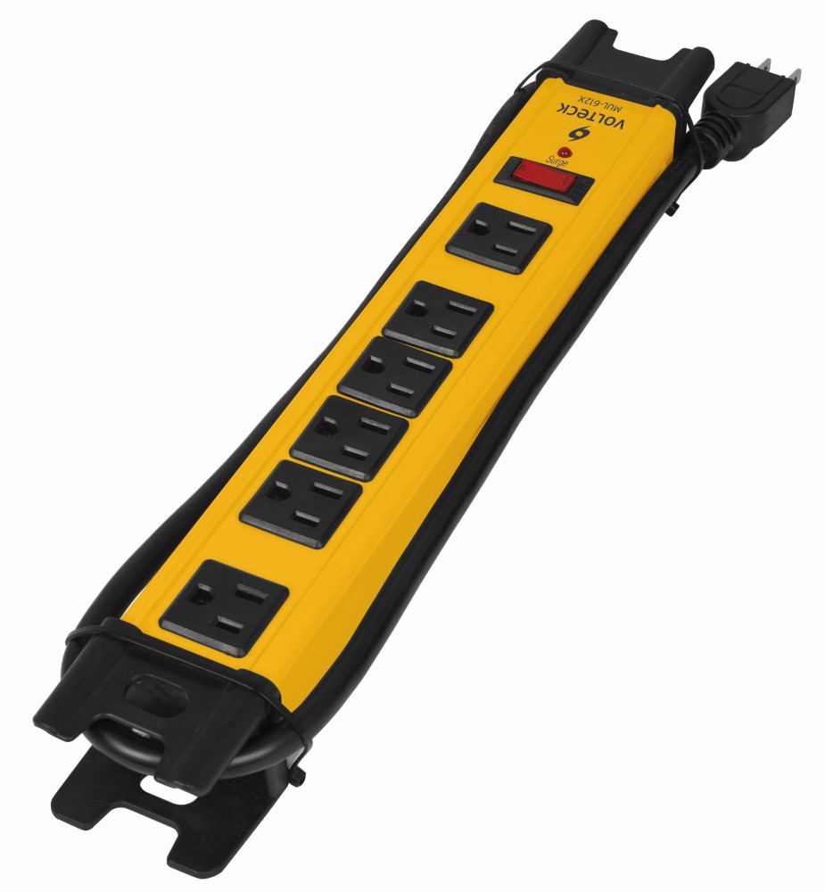 MULTICONTACTO USO RUDO 6 ENTRADAS SUPRES