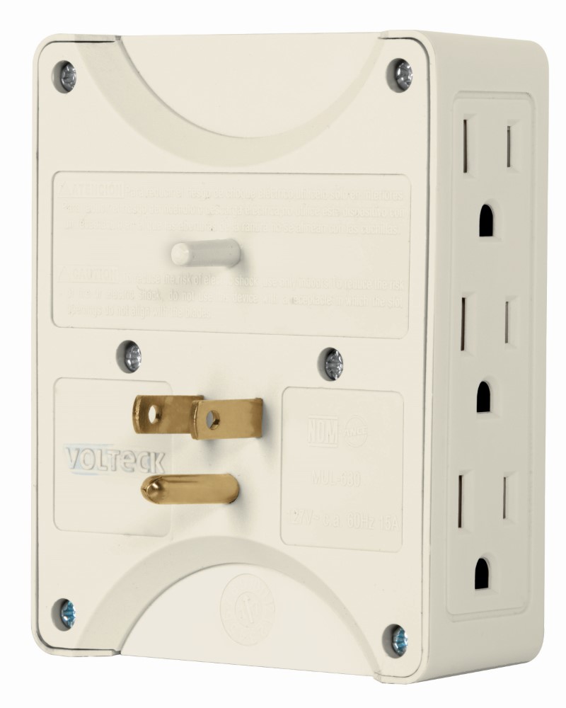 MULTICONTACTO 6 ENTRADAS ATERRIZADO LATE