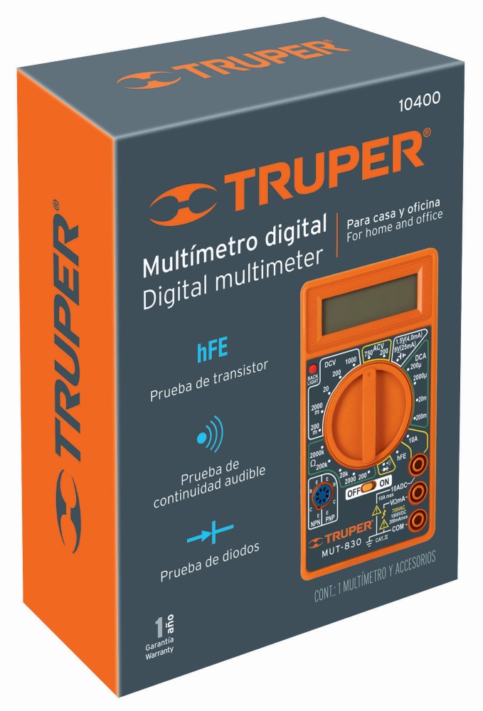 MULTIMETRO DIGITAL CASERO