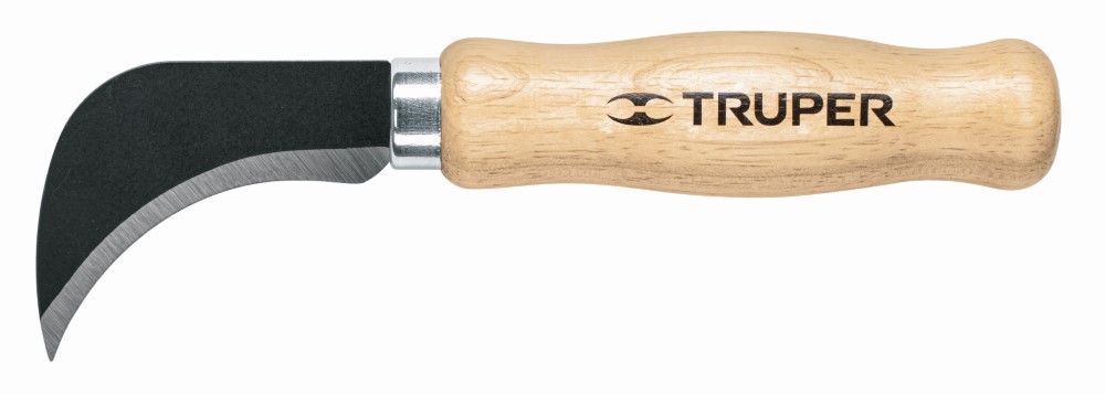 CUCHILLO CURVO LINOLEO 14462 TRUPER