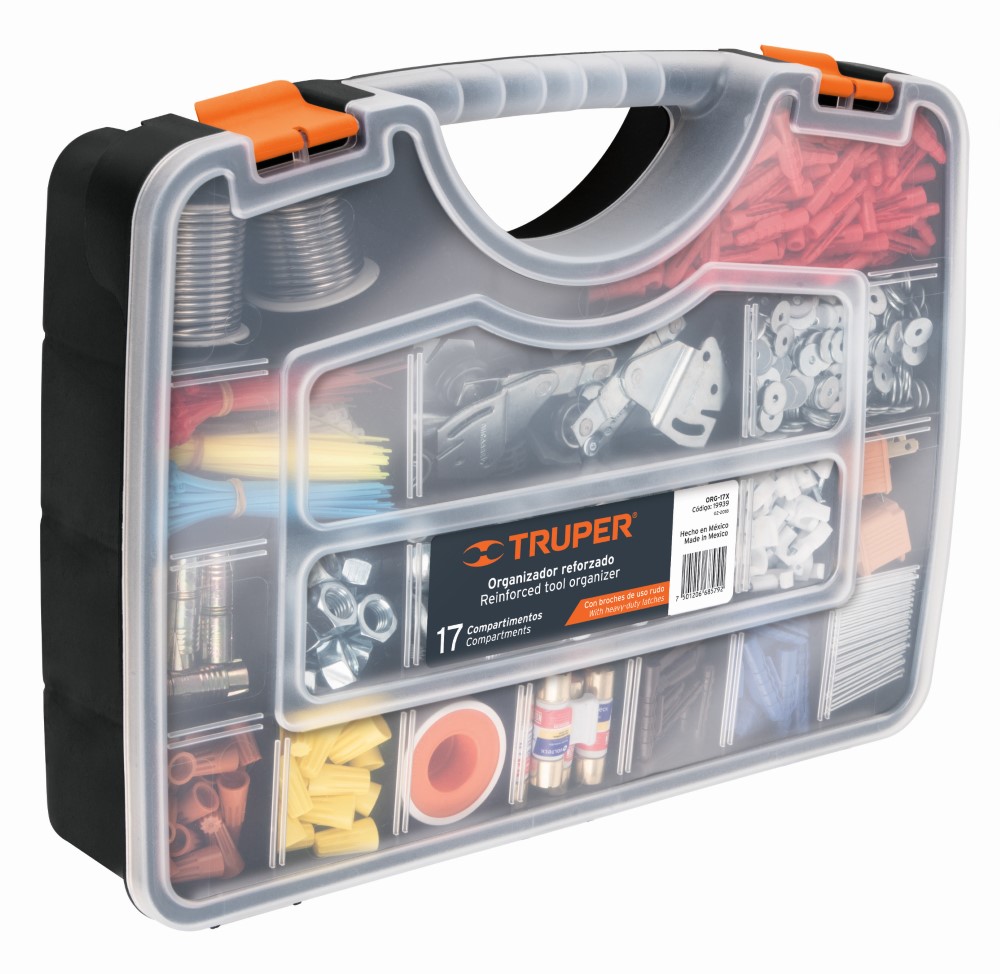 ORGANIZADOR CON 17 COMPARTIMENTOS ORG-17
