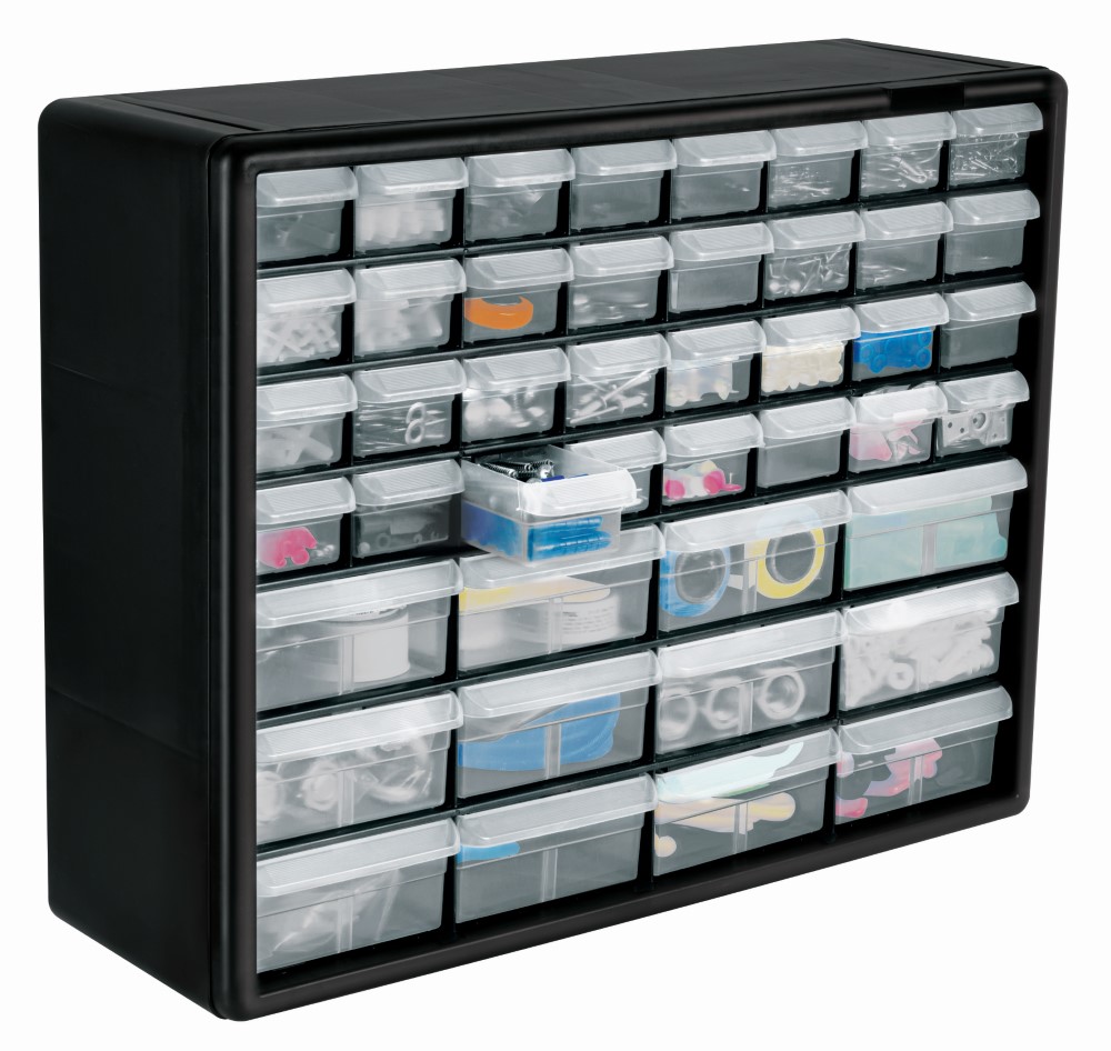 ORGANIZADOR CON 44 GAVETAS