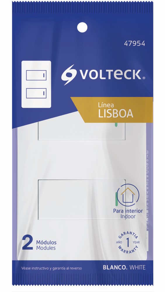 PLACA ARMADA BCA C/2 INT 1 MOD LISBOA