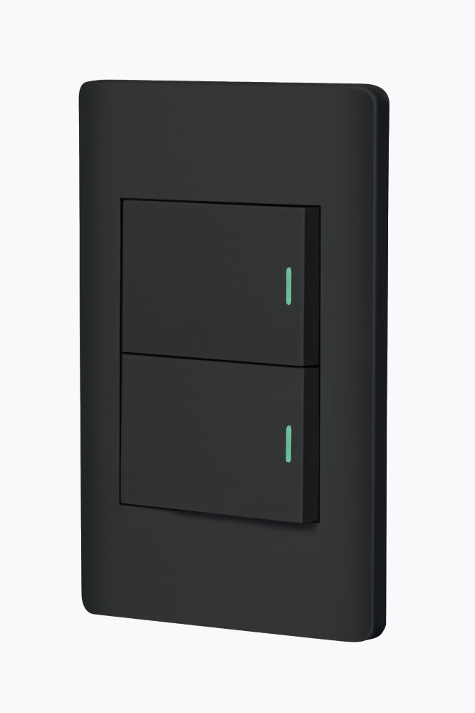 PLACA ARMADA NEGRA 1INT 1 DE 3VIAS 1.5MO