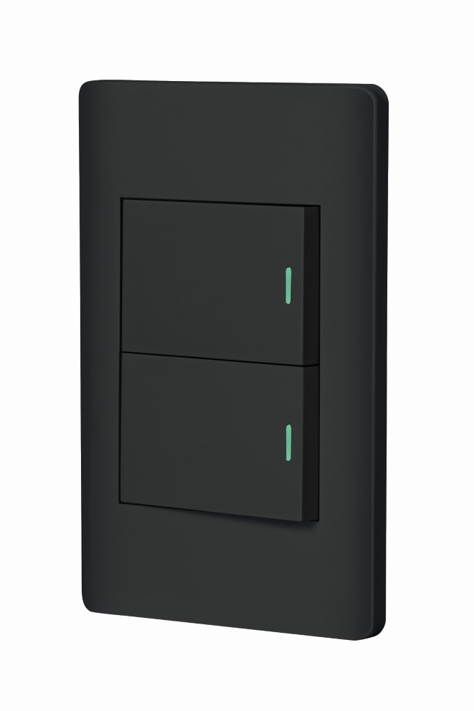 PLACA ARMADA NEGRA 2INT 1.5MOD LISBOA