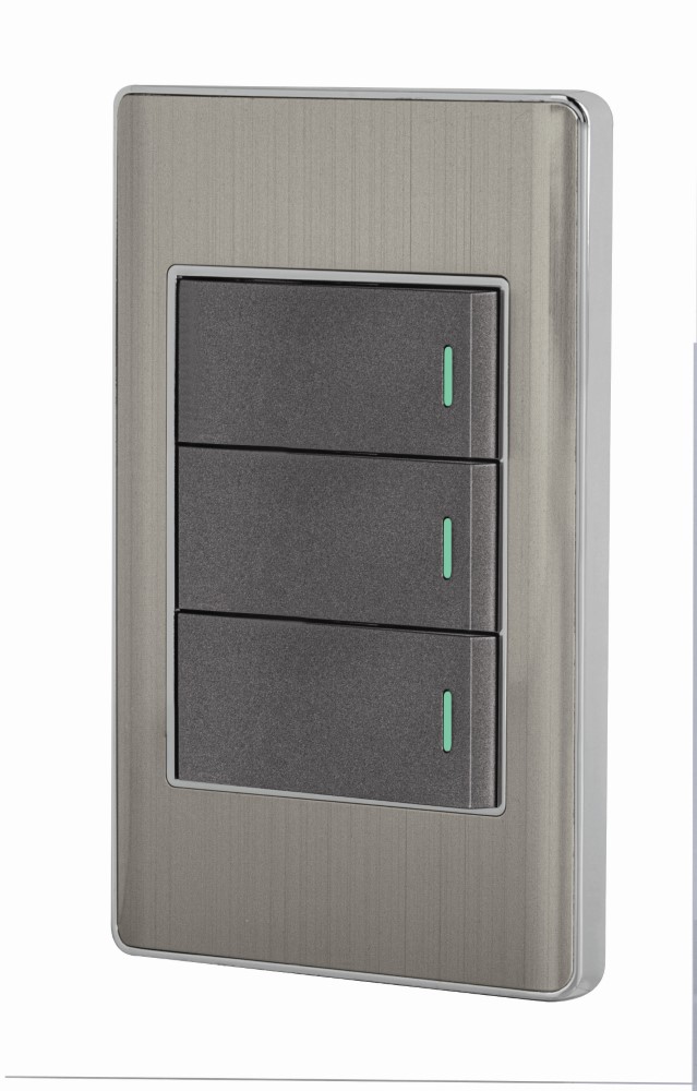 PLACA ARMADA ACERO 2INT 1DE3VIAS 1MOD LI