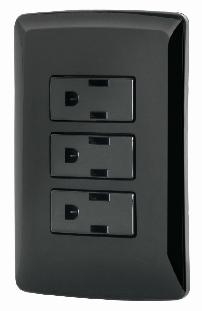 PLACA ARMADA 3 CONTACTOS ATERR NEG LI