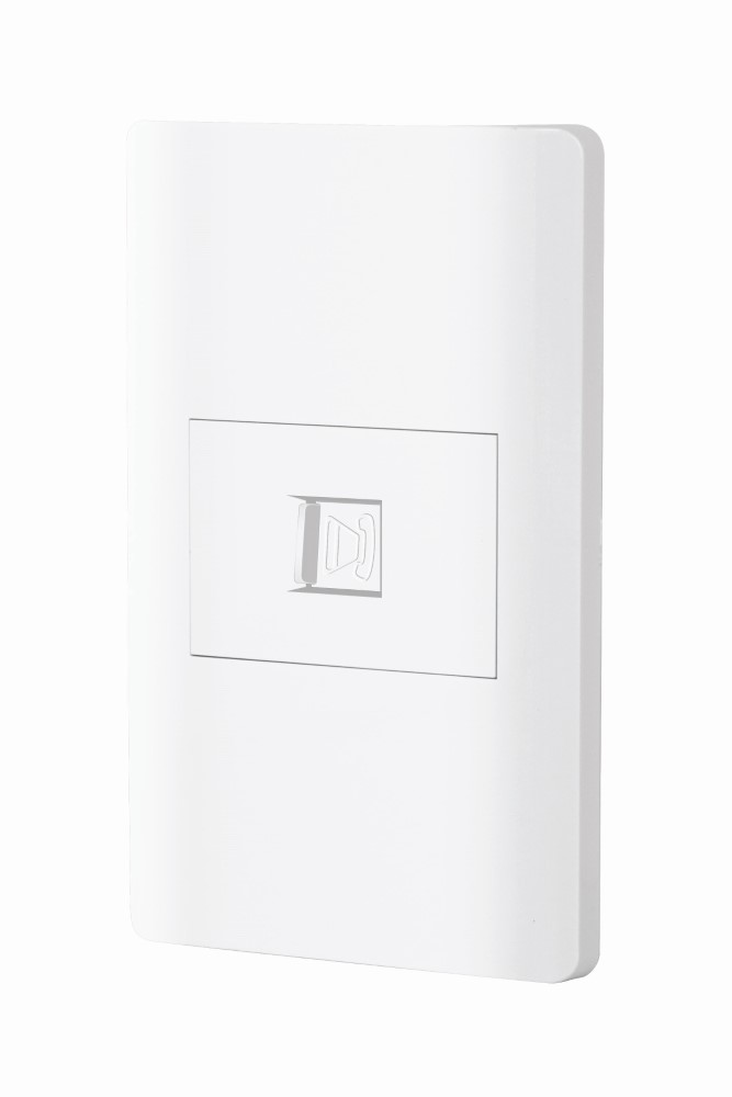 PLACA ARMADA BCA 1TOMA P/TEL 1.5MOD LISB