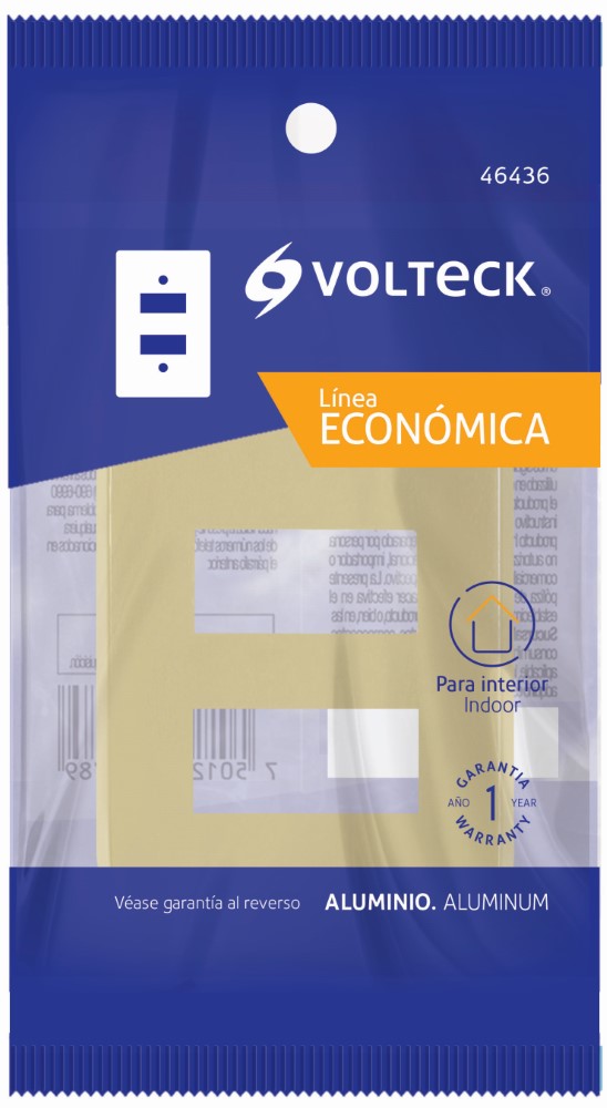 PLACA 2 VENTANAS ECONOMICA 46436 VOLTECH