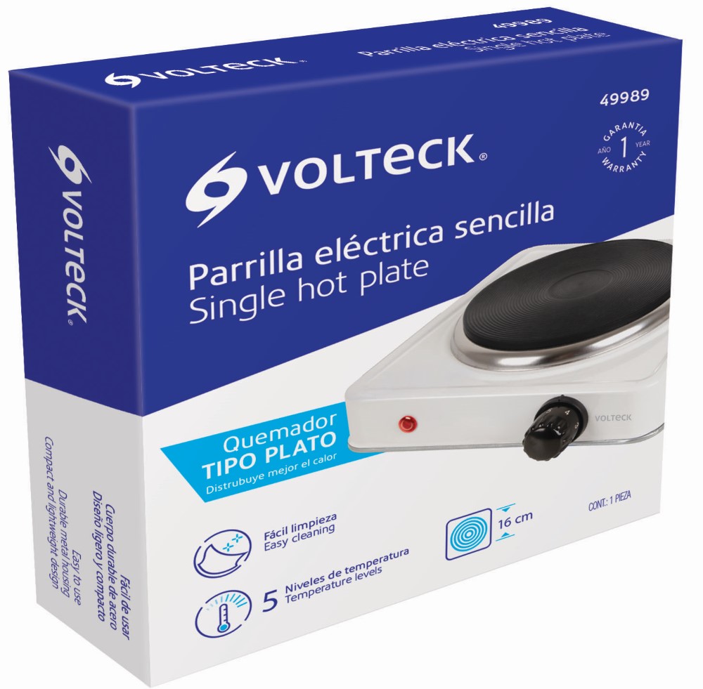 PARRILLA ELECTRICA DISCO INDIVIDUAL