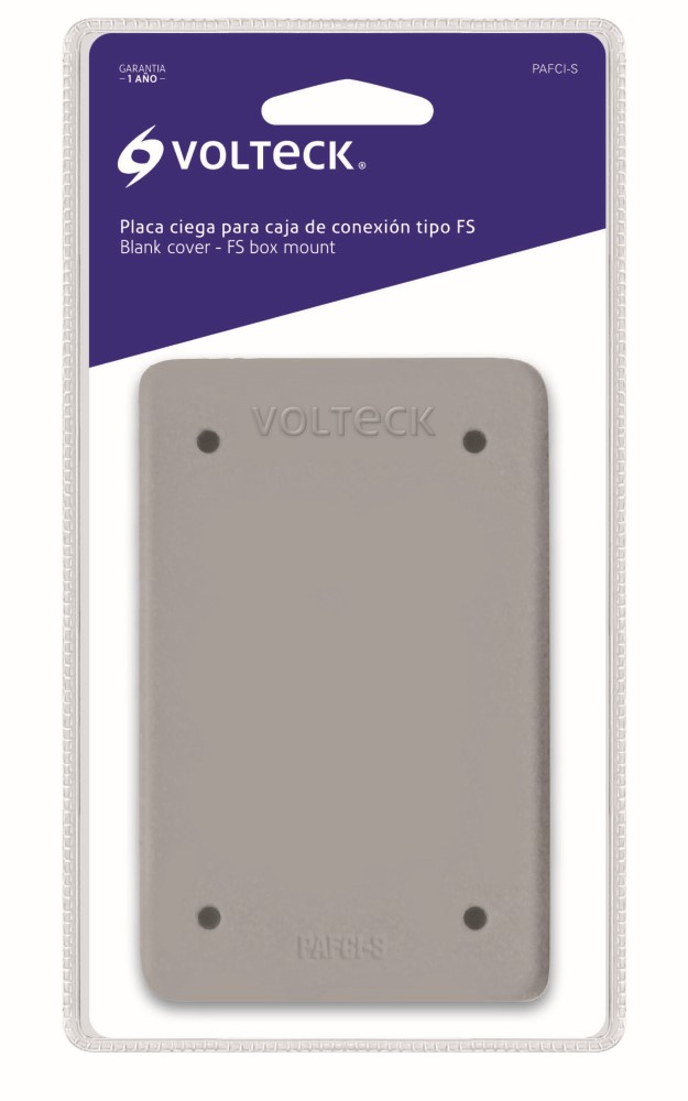 PLACA CIEGA FS ALUMINIO VOLTECH 46432