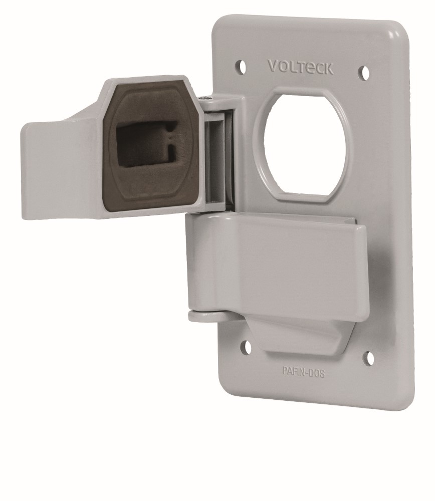 PLACA ACERO FS CUBIERTA DOBLE SOBREPONER