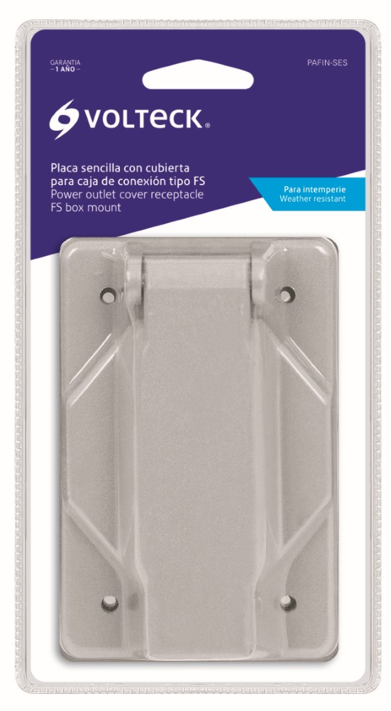 PLACA TIPO FS C/ CUBIERTA SENCILLA SOBRE