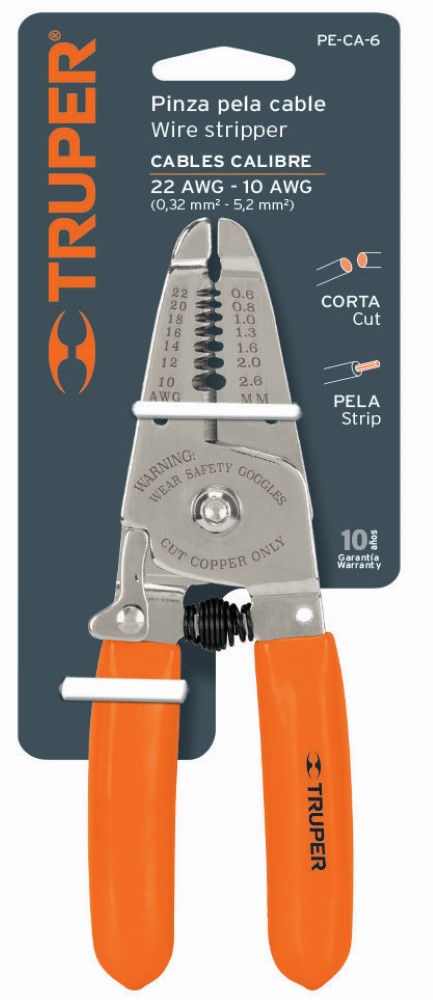 PINZA PELACABLES 6