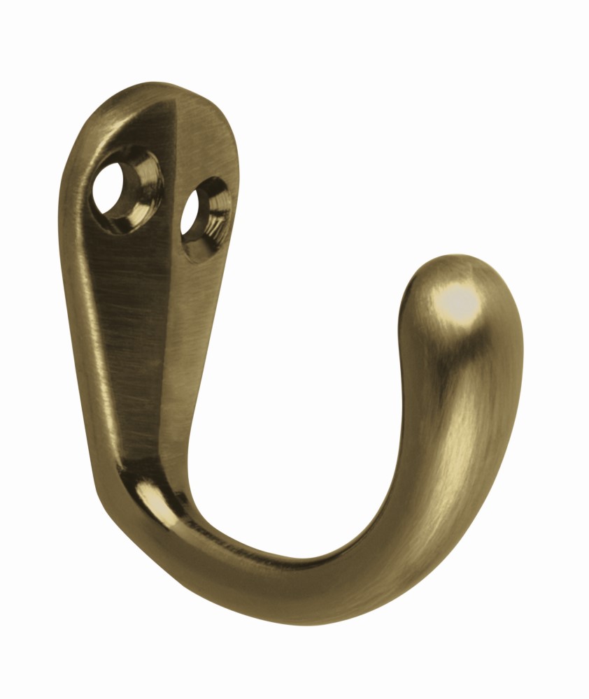 GANCHO SENCILLO TIPO PERCHERO LATON ANTI