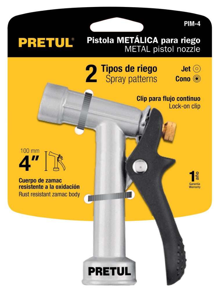 PISTOLA METALICA P/RIEGO 4