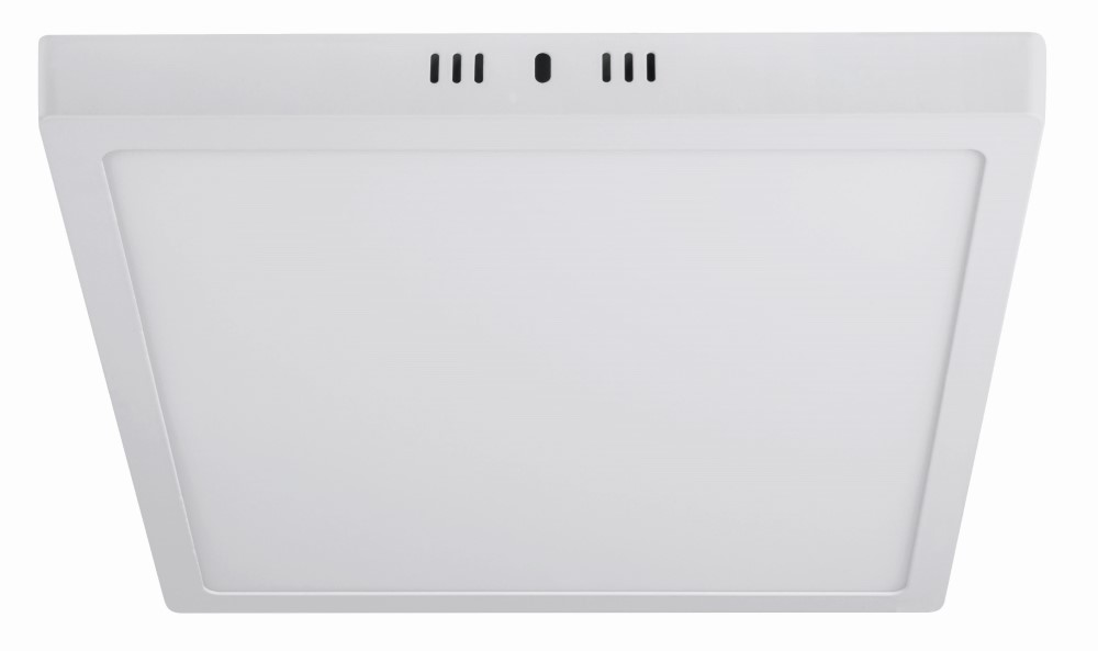 PLAFON CUADRADO BLANCO 24W