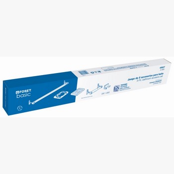 JGO ACCESORIOS BAÑO 5PZ FOSET J-900