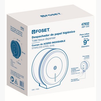 PORTA ROLLO ACERO INOX FOSERT