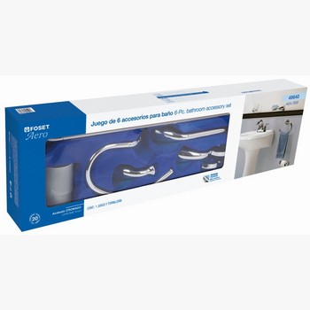JGO ACCS BAÑO 6PZAS 49640 FOSET