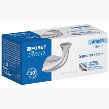 GANCHO SENCILLO LINEA AERO