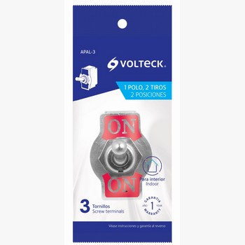 APAGADOR DE PALANCA 3 TORNILLOS