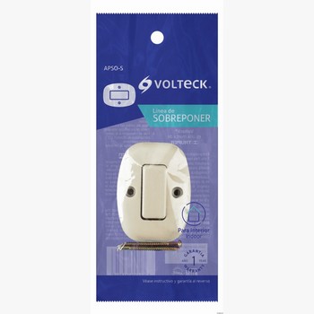 INTERRUPTOR DE SOBREPONER SENCILLO 46004