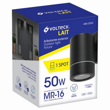 ARBOTANTE EXTERIOR CILINDRICO SPOT 1XMR1