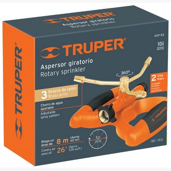 ASPERSOR TRES BRAZOS BASE PLASTICA 11298