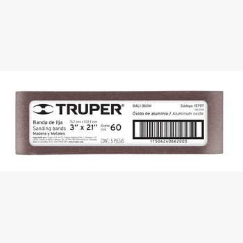 BANDA LIJA MADERA 3 X 21