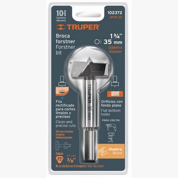 BROCA FORTNER 35MM P/MADERA TRUPER