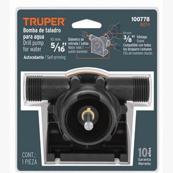 BOMBA AUTOCEBANTE PARA USO CON TALADRO