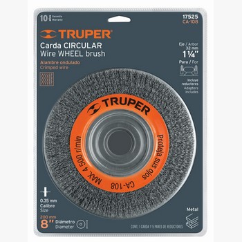 CARDA ALAMBRE ONDULADO 8 X 13/16