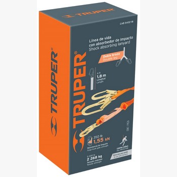 CABLE PROTECCION CON 2 GANCHOS 1.8 M