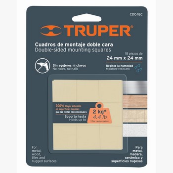 CINTA MONTAJE PRECORTADA 18 PIEZAS 17290