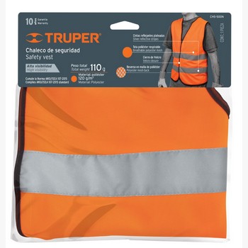 CHALECO ALTA VISIBILIDAD NARANJA 14426