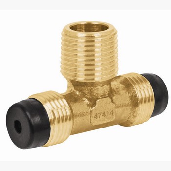 TEE TERMINAL 3/8 X 3/8