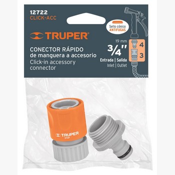 CONECTOR RAPIDO MANGUERA-ACCESORIO