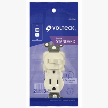 INTERRUPTOR-CONTACTO STD 46001 VOLTECH