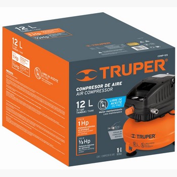 COMPRESOR 12L SIN ACEITE