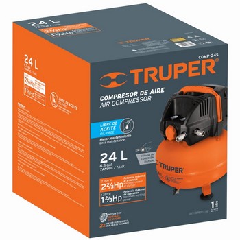 COMPRESOR 24L SIN ACEITE