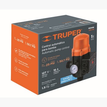 CONTROL AUT PRESION BOMBA AGUA 90°