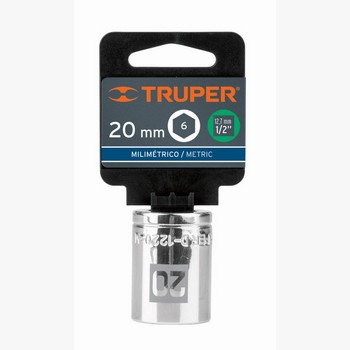 DADO 20MM ENT 1/2 CORTO 6PT 13270