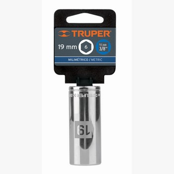 DADO 6 PUNTAS LARGO CUADRO 3/8